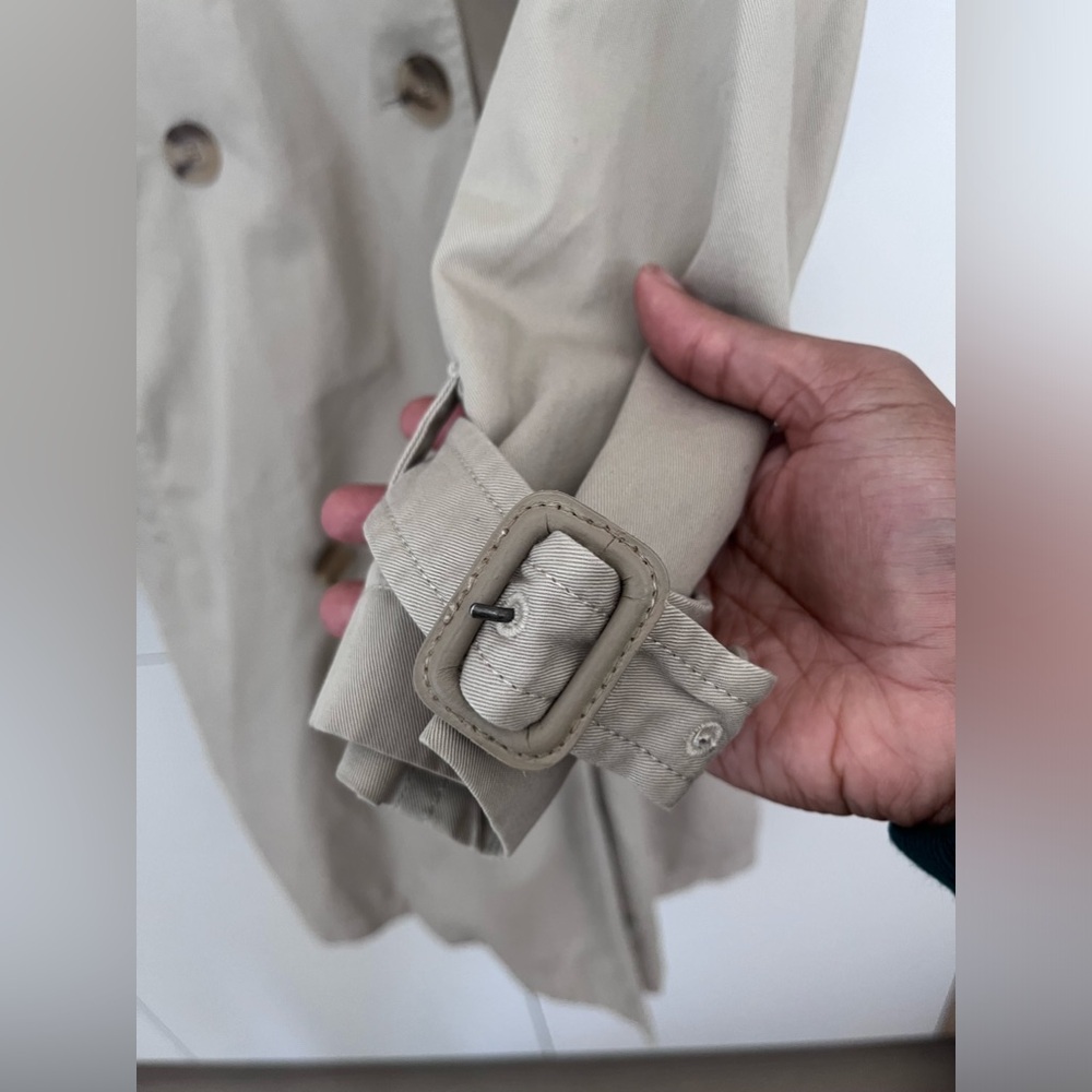GAP Classic Camel/Khaki Trench - size XL - Picture 7 of 12